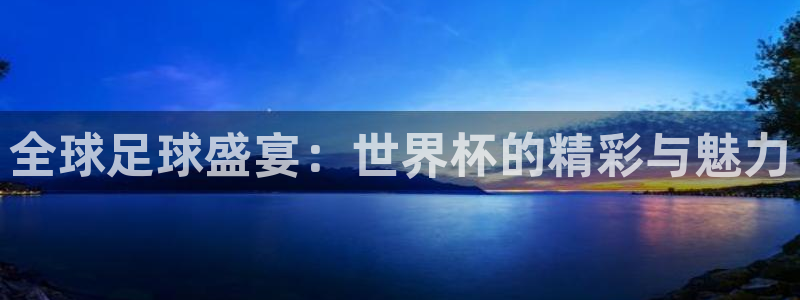 国际足联世界杯：全球足球盛宴：世界杯的精彩与魅力
