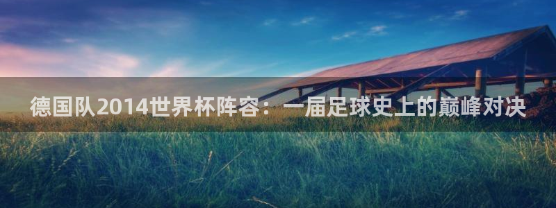 美国世界杯：德国队2014世界杯阵容：一届足球史上的巅峰对决
